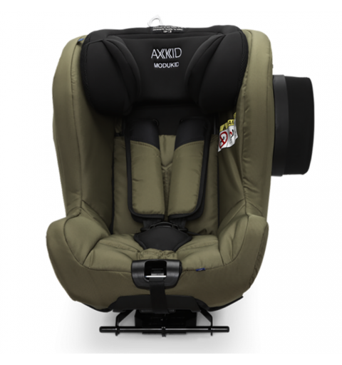 Axkid Modukid i-Size - fotelik samochodowy RWF z bazą Isofix 0-18 kg | Moss